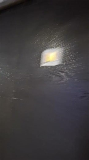 Match sticks stuck on a wall im smoking room