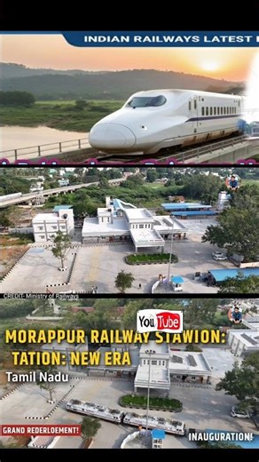 Tamil Nadu’s, Morappur Station Redevelopment | Ministry of Railways | Santosh Yadav