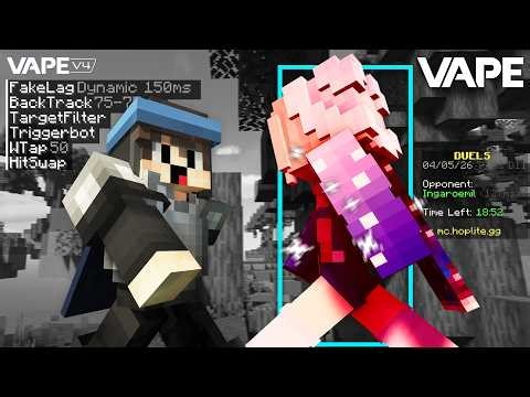 TROLLING HACKERS WITH MY OWN HACK CLIENT (VAPE CLIENT)