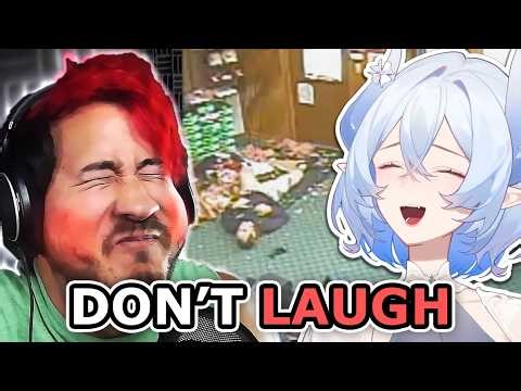 I CAN'T STOP LAUGHING | Markiplier Try Not To Laugh Challenge | Vtuber Reaction