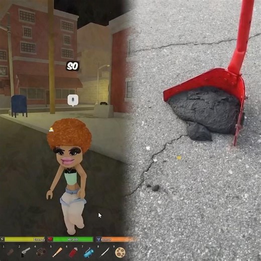 MY BADDIE GIANT FEET did THIS... 🦶🏻💅🏻 😱 #roblox #shorts