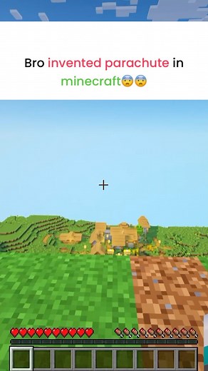 MineDesign on Instagram: "Parachute tutorial😨 #minecraft #game #gamers #java #minecraftmemes"