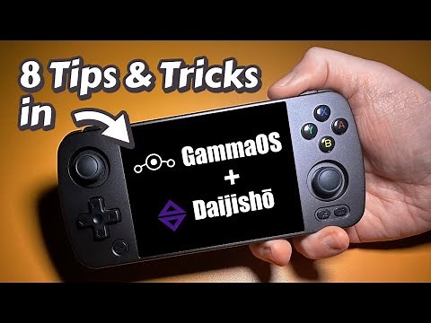 GammaOS & Daijishō | How to add platforms and games, themes, box art and more | Anbernic RG405M/V