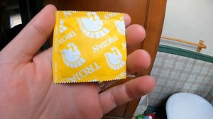 Watch opening a Trojan Ultra Ribbed on Amazon Live