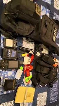 Search and rescue load out for hasty search.