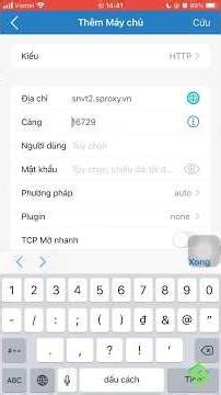 Hướng dẫn gắn SProxy vào điện thoại IOS qua app Shadowrocket