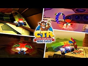 Crash Team Racing - All Shortcuts and Tricks (Glitch shortcuts)