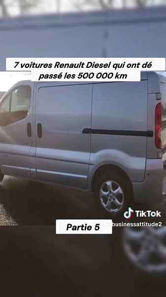 7 Voitures Renault Diesel ayant dépassé 500 000 km