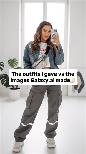 Try on any outfit virtually using Galaxy.ai😍✨ Download now! | Galaxy.ai