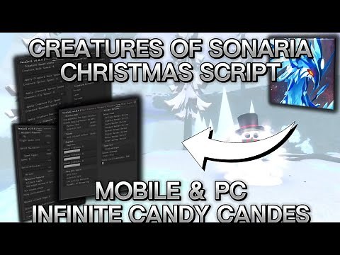 Creatures of Sonaria Christmas Script | AUTOFARM, GODMODE, KILLAURA
