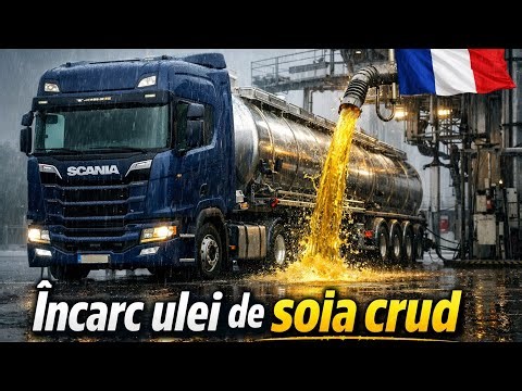 Even the rain doesn't stop me from loading Soybean Oil