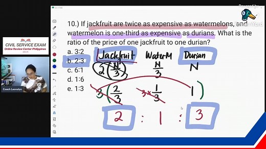 Civil Service Exam Review 2026: Numerical Ability with Coach Leonalyn - Part 6 | ORC Online Review PH