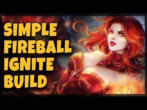 [POE 3.14] Big Single Target Damage - Fireball Ignite Elementalist Build | Path of Exile Build Guide