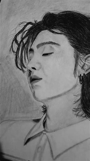 Suga💜⚠️#drawing #shorts #pencil #artwork #foryou #artist #sketch #fyp#ytshorts #art #transition