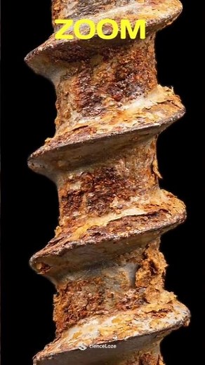 This Is What Rust Really Looks Like Up Close 😱 | Macro Zoom Science #macro #microscope