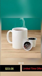 Amazon Brand - Solimo Dark Roast Coffee Pods, Compatible with Keurig 2.0 K-Cup Brewers 100 Coun