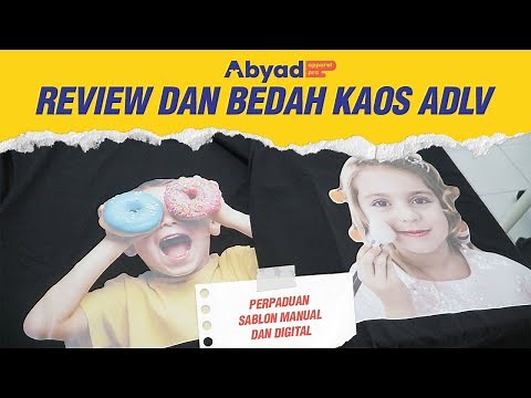 REVIEW KAOS ADLV ACME DE LA VIE DARI KOREA | KUPAS TUNTAS BAHAN, JAHITAN DAN SABLON KAOS 1 JUTAAN