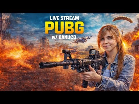LIVE stream playing PUBG with DANUCD !code