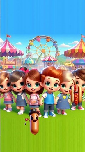 Funny Cartoon Feast: Spicy Hotdogs, Juicy Burgers & More! #animation #shorts