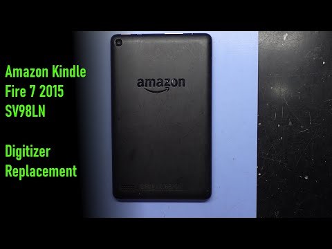 Amazon Kindle Fire 7 2015 SV98LN Digitizer Replacement