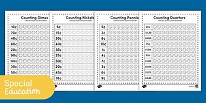 Counting Money Activity Pack for Special Education