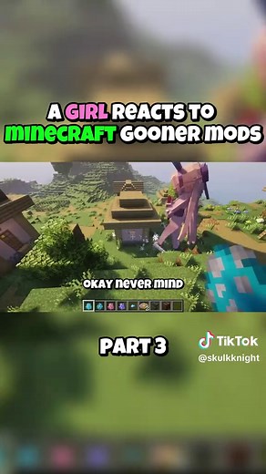 A Girl Reacts to Minecraft G0*ner mods (Part 3) #natsuzl #minecraftusa #unitedstates #usaus