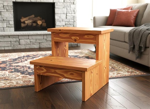 DIY Montessori Step Stool Plans | Kids Wooden 2-step Stool Build Guide | Toddler Kitchen Helper PDF | Woodworking Plans - Etsy