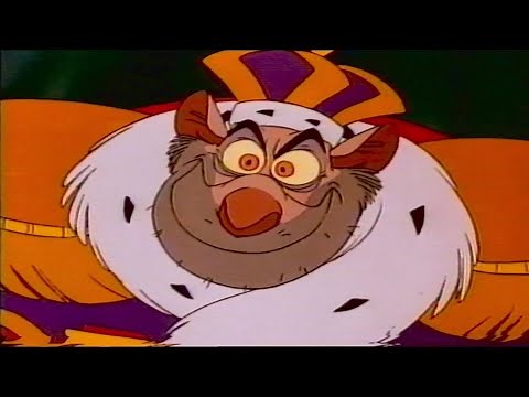 Basil The Great Mouse Detective: Basil Seizes Control of the Mechanical Queen (1986) (VHS Capture)