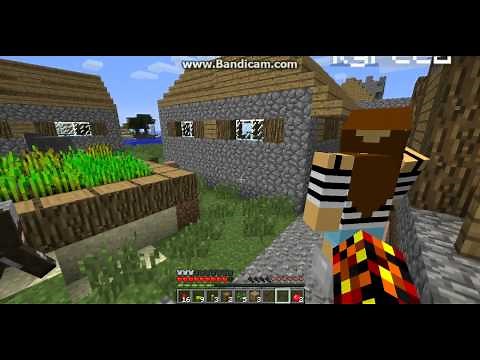 2 Kids Play Minecraft - Episode 1 - NPC VILLAGE! :D