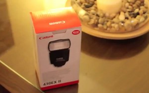 佳能Speedlite 430 EX II（拆箱）