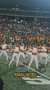 Southern's Human Jukebox and North Carolina Central's Sound Machine put on a show during the @meacswacchallenge. On the gridiron, the Eagles beat the Jaguars 31-14, as the #MEAC moves to 12-7 vs. the #SWAC in this annual kickoff matchup. | HBCU Alum