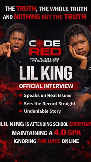 CODE RED INTERVIEWS on Instagram: "LOADING…… THE TRUTH, THE WHOLE TRUTH AND NOTHING BUT THE TRUTH. “THERE’S 3 SIDES TO EVERY STORY 2 HAVE ALREADY BEEN TOLD” Lil King sits down on CODE RED and speaks on everything the internet tried to twist. He talks: • Growing up in Memphis • His connection to Finesse2x • Hustle Cartel ties • The pain of losing Jabo • Moving to Dallas • Showing up to school every single day • Maintaining a 4.0 GPA despite what the comments say This ain’t rumors. This ain’t blog