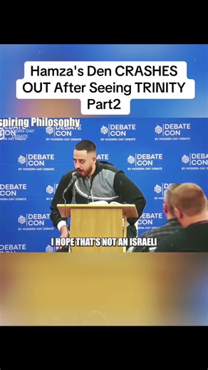 Hamza's Den CRASHES OUT After Seeing TRINITY Part 2#god #jesus #videoviral #fyp