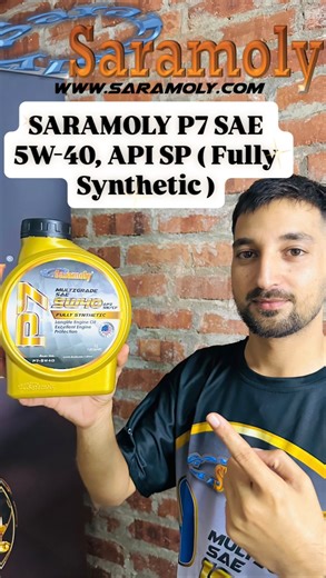 Saramoly Malaysia on Instagram: "SARAMOLY P7 SAE 5W-40, API SP ( Fully Synthetic ):- Featuring Benefits & Performances. -Recommended for all types of modern automobile engines, especially for high-performance gasoline and turbo diesel engines in passenger cars and light duty vehicles. - Suitable for vehicles with after-treatment devices- DPF, SCR Mid-SAPS technology with restricted chemical components to suit emission control devices (GPF, Catalytic Convertor). Recommended for all modern vehicle