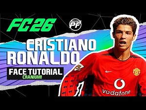 how to make CRISTIANO RONALDO NOODLE in EA FC 26 FACE Pro Clubs Face Creation CAREER MODE LOOKALIKE