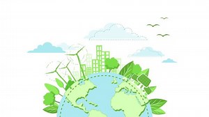 Green Energy Concept Earth Animation Wind Stock Footage Video (100% Royalty-free) 1089455463 | Shutterstock