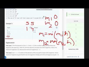 Moody Chef | MOOCHEF | Codechef STARTERS 128 | Full Solution with code