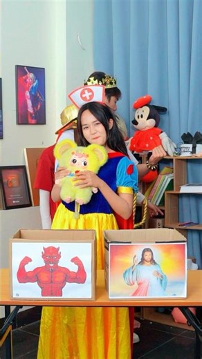 👼✨ Heaven’s Blessing or Hell’s Curse 🔥😈 #Jesus #christ #God #Lightofchrist