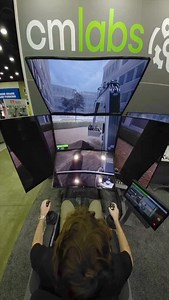 @cmlabssimulations displayed a realistic training simulator at @theutilityexpo where visitors could get hands on experience operating excavators, dozers and cranes! Join CM Labs for a webinar on October 15, 1PM ET to discover their latest training pack. Follow @diggersanddozers and SUBSCRIBE to us on YouTube! #excavator #trucks #cat #caterpillar #liebherr #komatsu #hitachi #volvo #bobcat #jcb #hyundai #case #johndeere #heavyequipment #heavymachinery #constructionequipment #constructionmachinery 