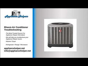 Rheem Air Conditioner Repairs