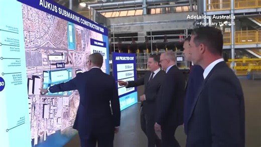 Australia pledges $2.7 billion to progress nuclear submarine shipyard build