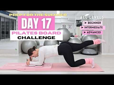 Pilates Board Workout | 60 Day Challenge Day 17 Beginner Routine