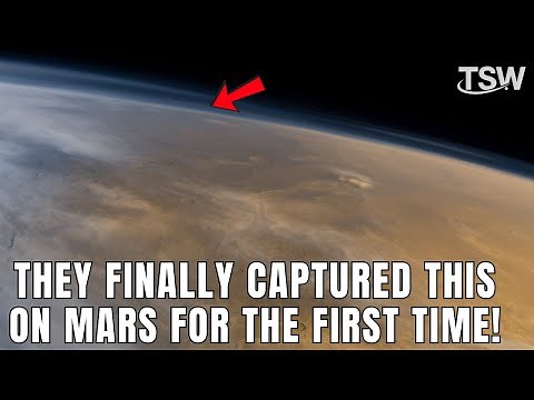 Mars' Atmosphere Seen For The FIRST TIME!