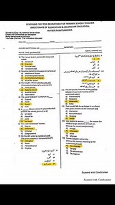 29K views · 199 reactions | Primary school teacher (PST) past paper Conducted by ETEA 2022 #Follow Test Preparation | Ali Haider Bhutto CSS Aspirant | Facebook