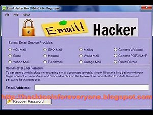 Latest working Email Hacker Pro 2014 v3.4.6 - video Dailymotion