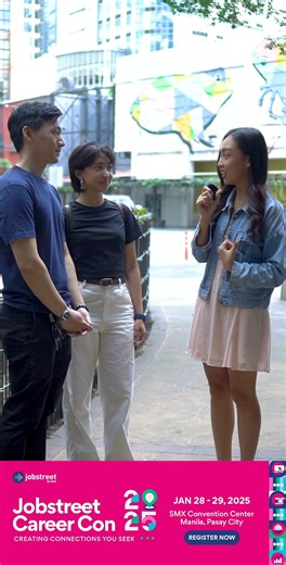 139 reactions | Whether it's upskilling, career enhancement, or job opportunities, Jobstreet has got you covered! What are you waiting for? Take the next step in your career journey today!   Register now and level up! #JobstreetPH | Jobstreet Philippines | Facebook