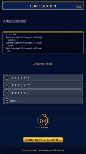 Can You Find the Output? Java Quiz #Shorts