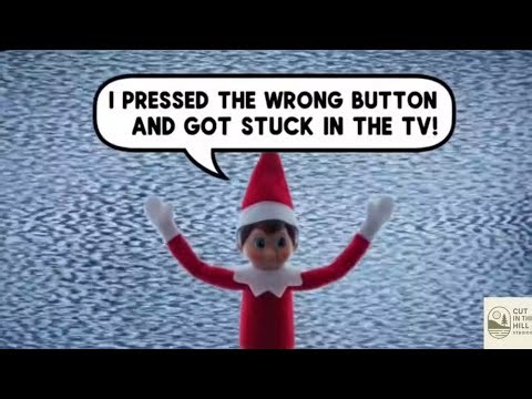 12-Hour Elf on the Shelf TV Loop 🎄 Cozy Christmas Ambience for Kids All Night