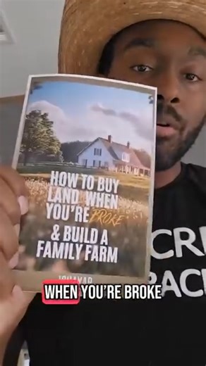 "How to Buy Land When You're Broke and Build a Family Farm" is one of the most informative books on the topic www.40AcreComeback.com | 40 Acre Comeback