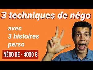 Negotiation: 3 EFFECTIVE TECHNIQUES for successful negotiation (illustrated)!